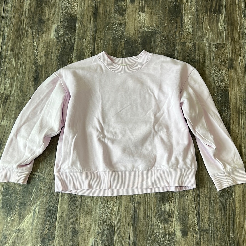 Light pink crew neck